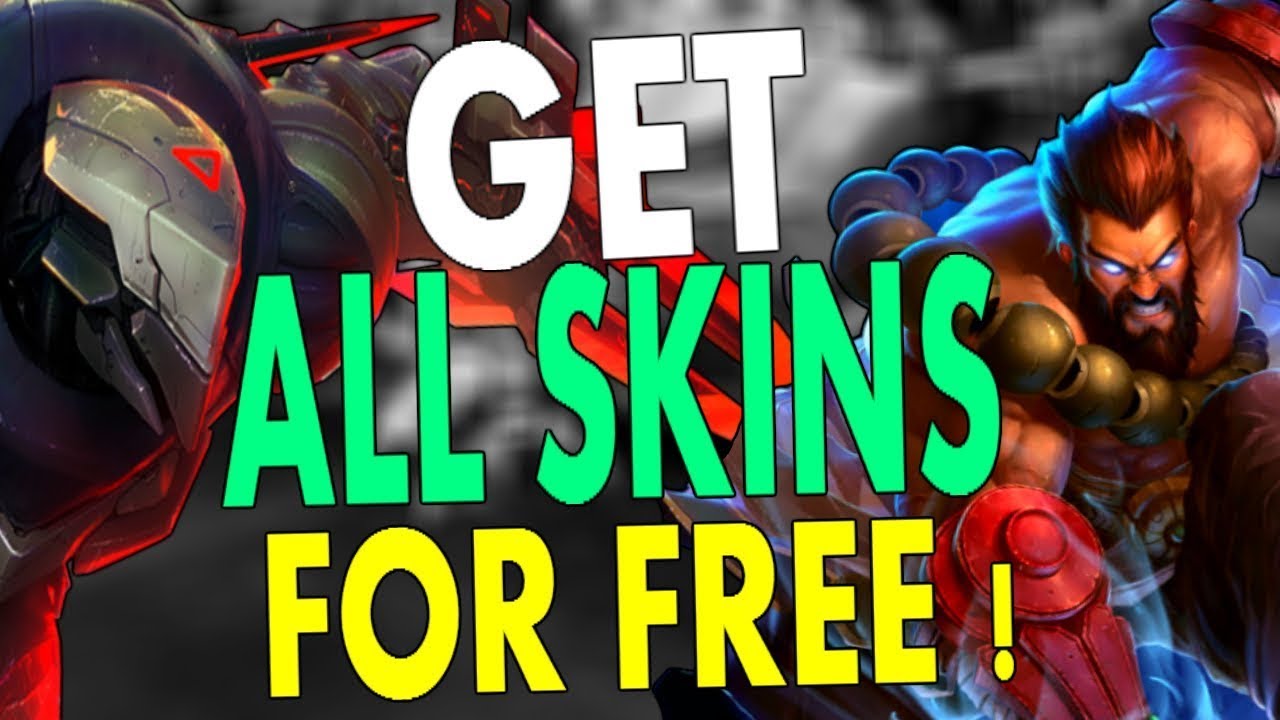 How to get FREE SKINS 2017 - League Of Legends - lol glitch