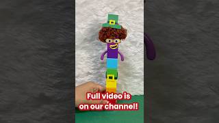 Numberblock Seven has a lucky costume! 🌈 #funny #numberblocks #toys