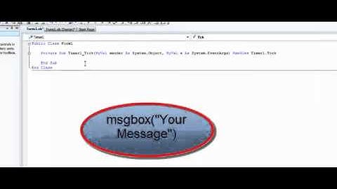 How to make the Msgbox Virus in Visual Basic 2008-2010
