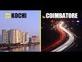 KOCHI To COIMBATORE | Drive From Kochi To Coimbatore