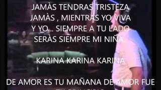 Video thumbnail of "Juan Gabriel-Karina"