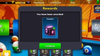 Free Champion Box Reward in 8 Ball Pool screenshot 5