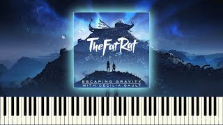 【Piano Cover】 TheFatRat & Cecilia Gault  Escaping Gravity [Chapter Three]