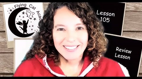 Lesson 105 - Reading Remediation Lesson Using the Orton Gillingham Method from Flying Cat Academy