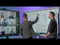 Bigger better microsoft teams meetings  with smart board pro series interactive displays