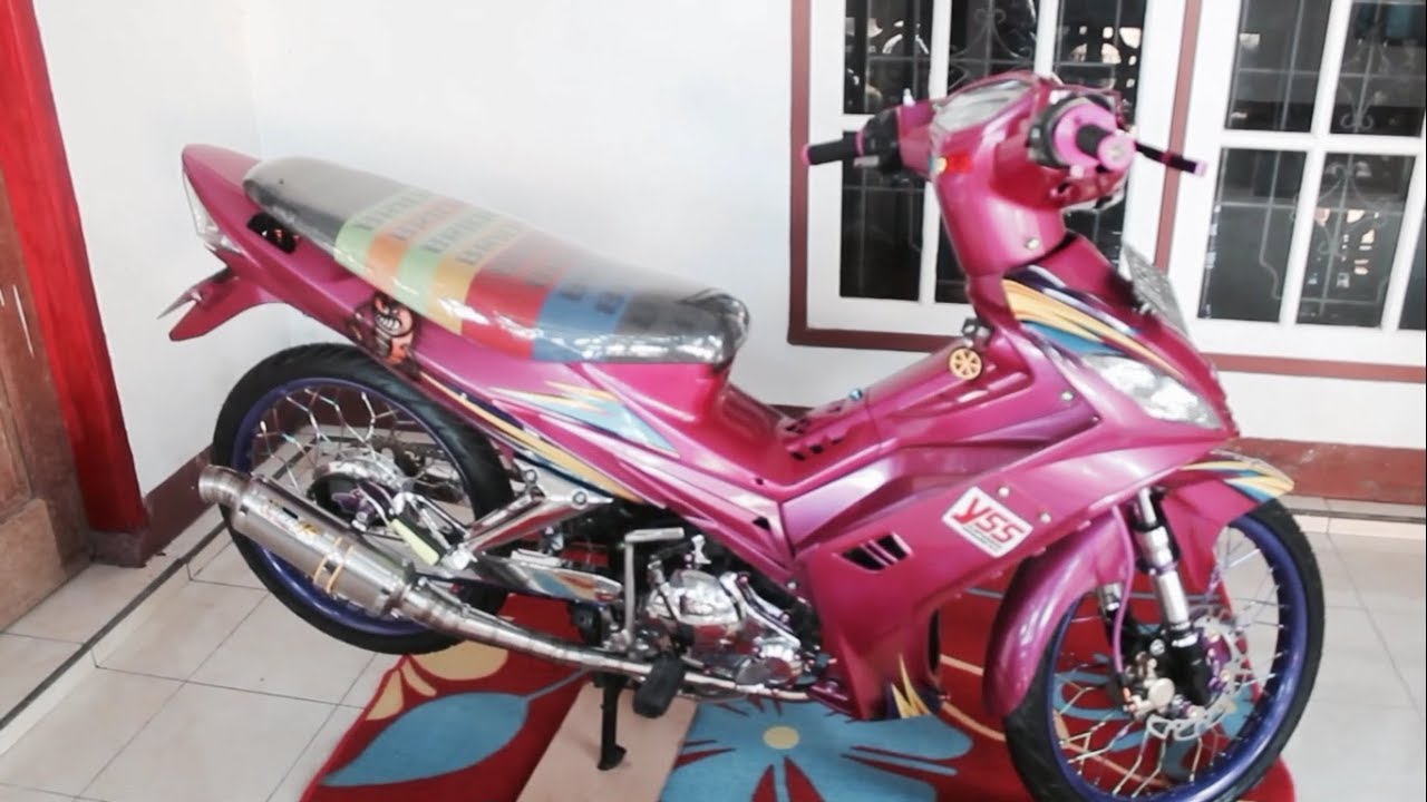 Jupiter Mx 135 Pink Simple Modifikasi Youtube