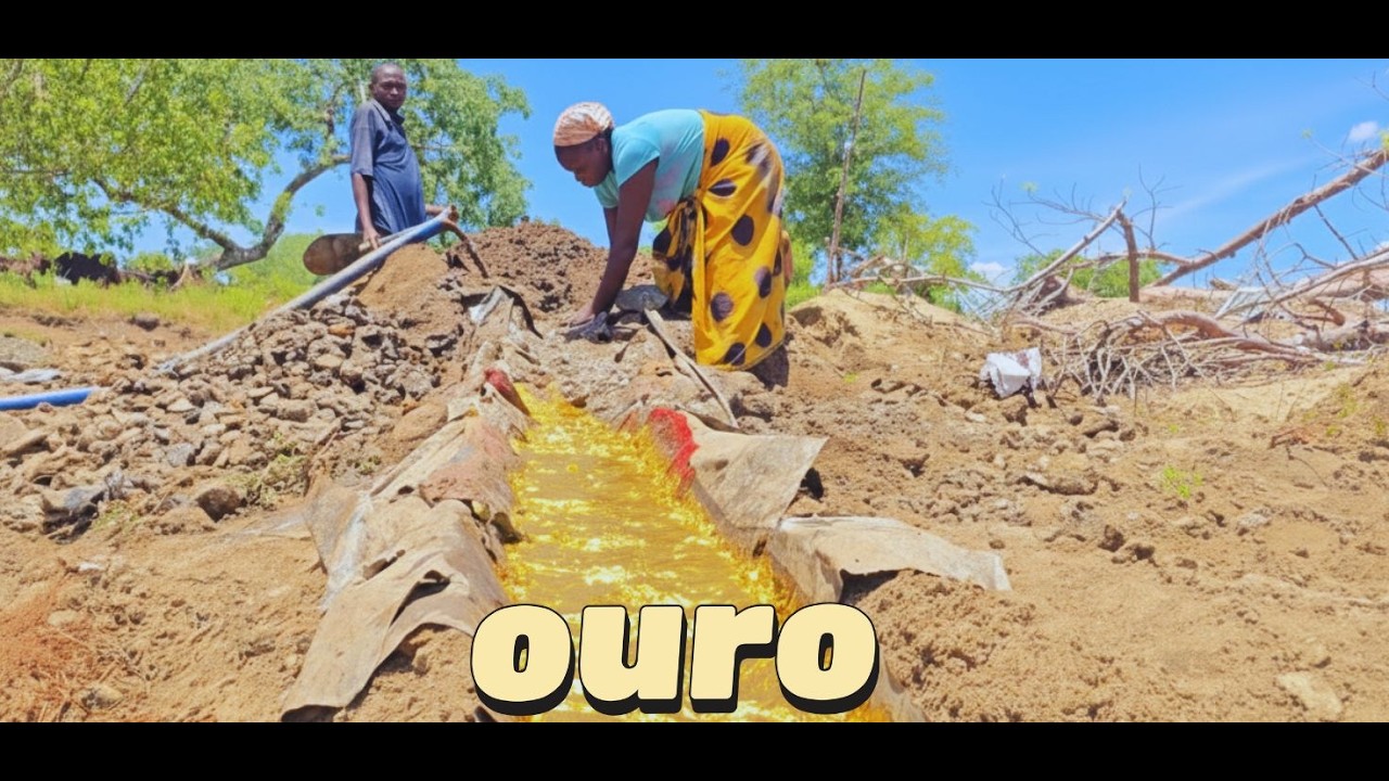 Você Não Vai Acreditar Como o Ouro é Extraído da Terra!