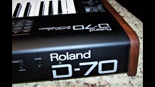 Roland D70 Part 1: Sounds