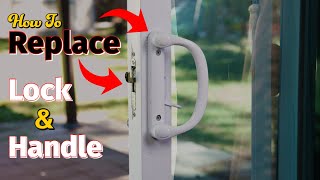 How To Replace Sliding Door Lock & Handle Easy Simple Latch