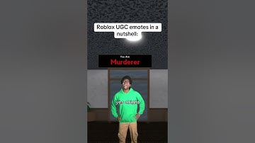 Roblox UGC emotes in a nutshell