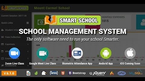 Smart School Management System | Demo | By Anas Tayyeb