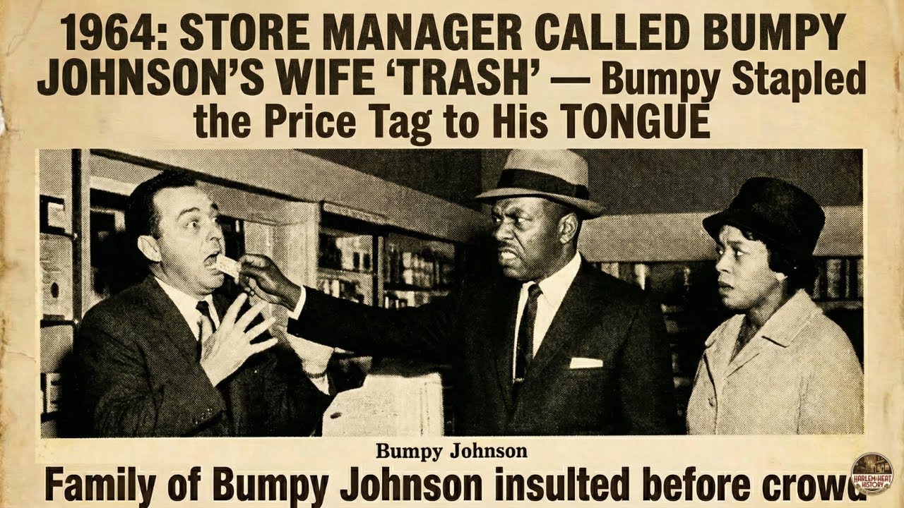1964: Store Manager Called Bumpy Johnson's Wife 