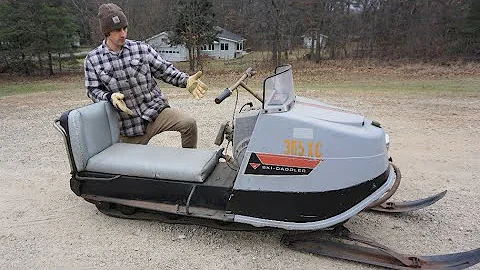 Seller Said This 1960s Sled Wouldn't Run...I Fixed It