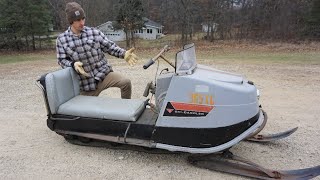 Seller Said This 1960s Sled Wouldn't Run...I Fixed It