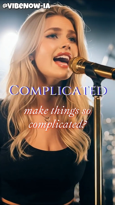 Complicated π Lyrics - Avril Lavigne #lyricsvideo #englishsongs #vibenowia