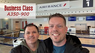 The Luxury of Air France's Business Class (A350-900)