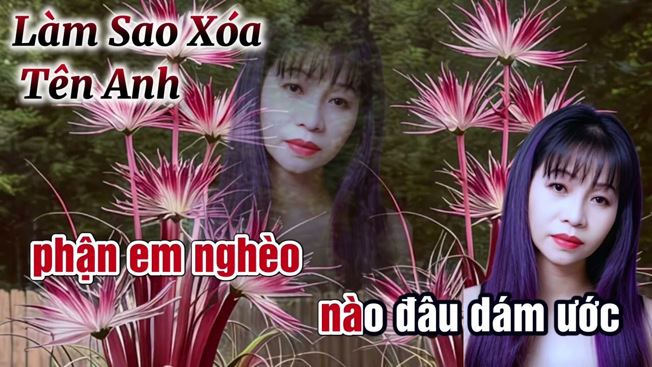 Làm sao Xóa Tên Anh  Có Lời : St - TB & Tô Kim Loan 