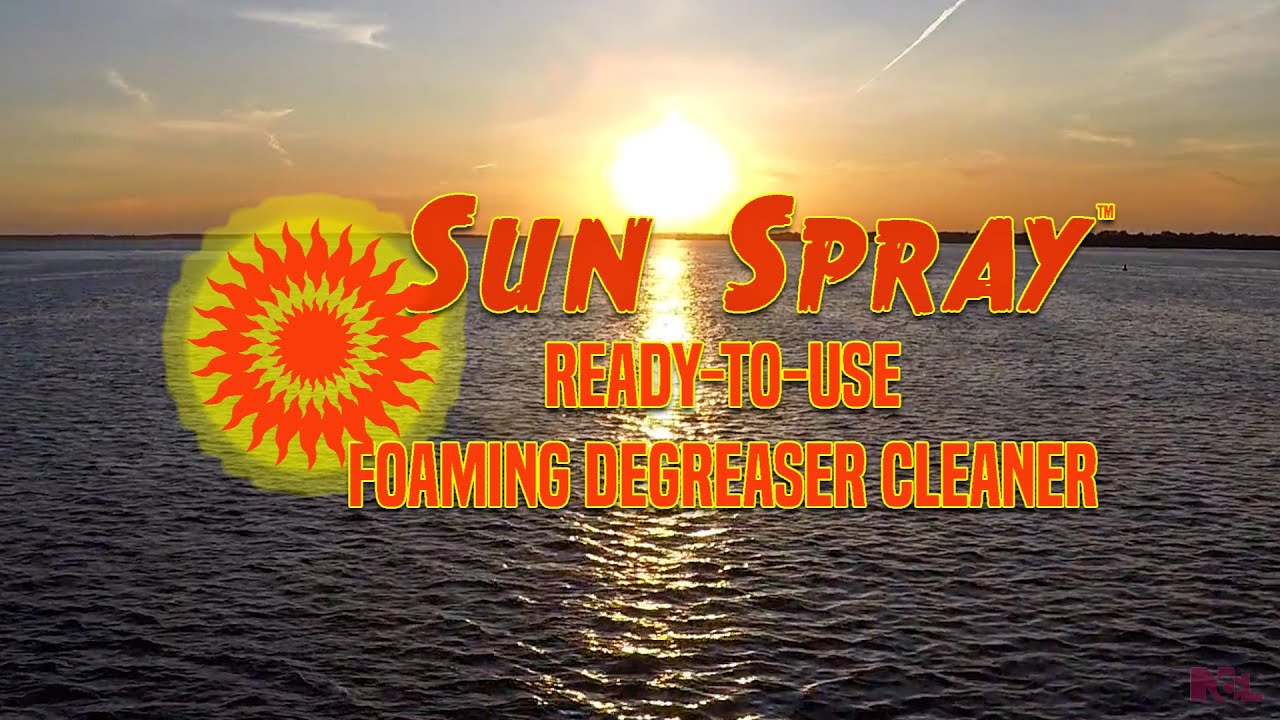 SUN SPRAY™ Ready-To-Use Foaming Citrus Degreaser