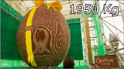 Qual'è l'uovo più grande del mondo di Pasqua?
