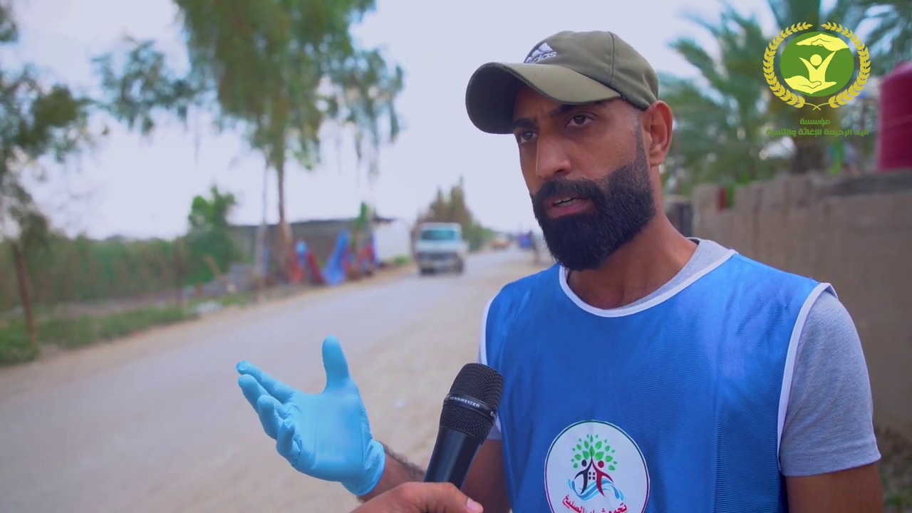 حملة تعفير ناحية الفحامة منطقة كميرة  مع اليد الرحيمة * تجمع شباب الصليخ الخدمي