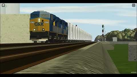 Southbound CSX Tropicana Train (First 1k Video)