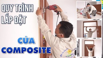 Quy Trình Chi Tiết Các Bước Lắp Đặt Cửa Composit Cho Người Mới Bắt Đầu