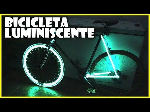 🚲 GLOW-IN-THE-DARK BICYCLE | BICYCLE MODIFICATIONS