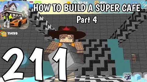 School Party Craft - Build a Super Cafe Part 4 - Gameplay Walkthrough Part 211 (iOS, Android)