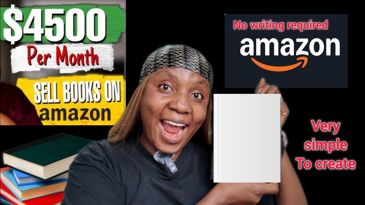 How to sell books on Amazon without writing anything (blank books ...