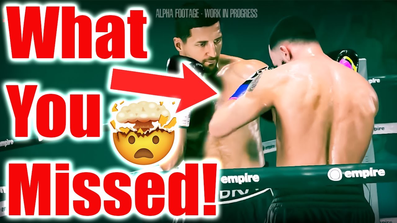 Esports Boxing Club Gameplay Trailer Breakdown (Boxing Video Game)