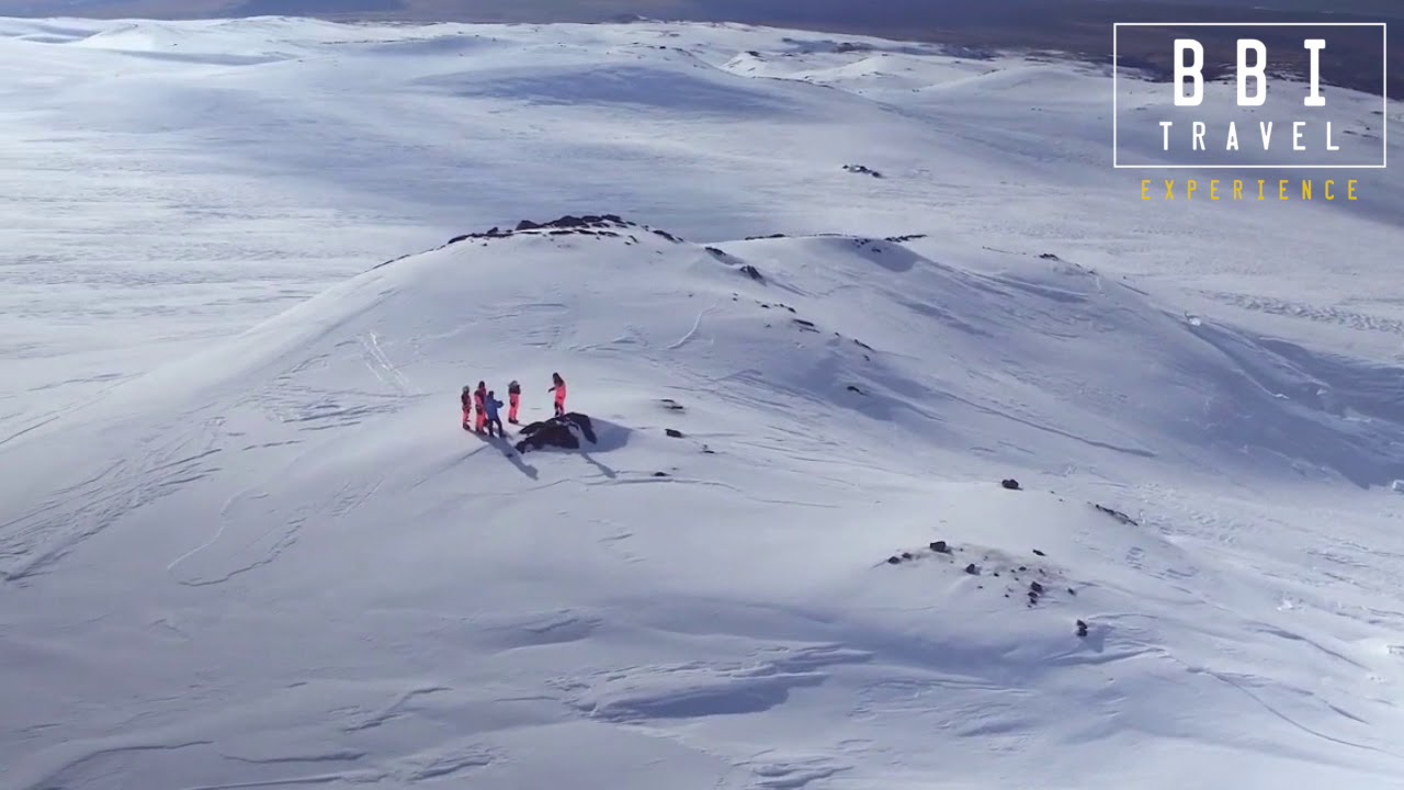 IJsland excursie Sneeuwscootertocht Myrdalsjökull Gletsjer - BBI Travel