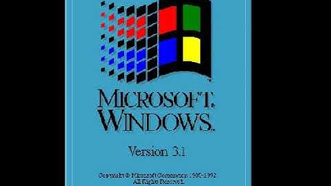 windows 3.1 demo