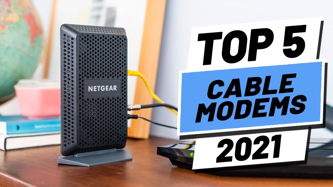 cable modem คือ  New Update  Top 5 BEST Cable Modems of [2021]