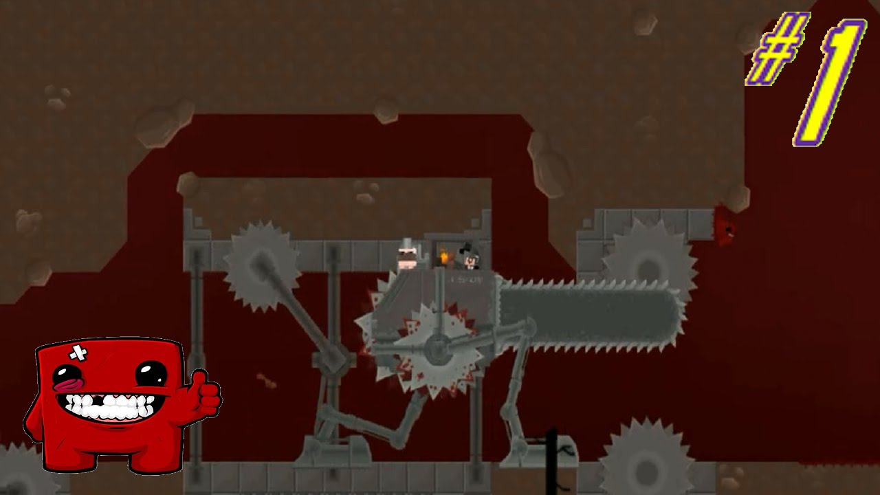 Super Meat Boy [#1] Deadly Decapitation Forest