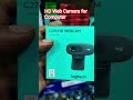 HD Camera For Computer || #webcamera #laptop #computer #computereducation #smartphone
