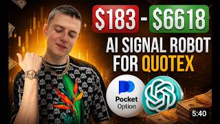 Pocket Option AI Trading Bot LIVE 🔥 Best Binary Options Signals 2026