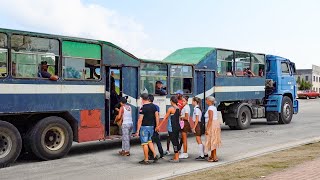 Riding Cheapest Public Transport Bus of Cuba