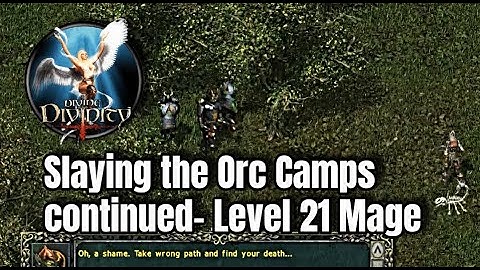 Divine Divinity✨Slaying the Orc Camps continued- Level 21 Mage