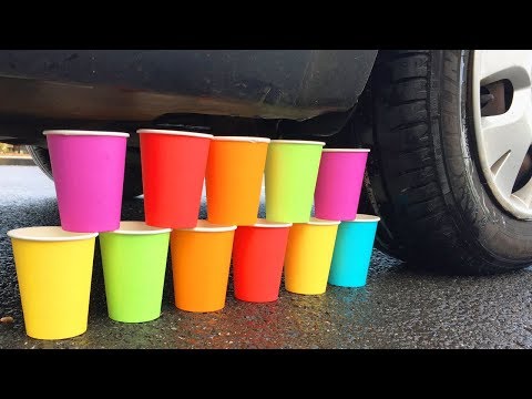Experiment Car vs Coca Cola, Fanta, Mirinda Balloons | Crushing Crunchy & Soft Things by Car