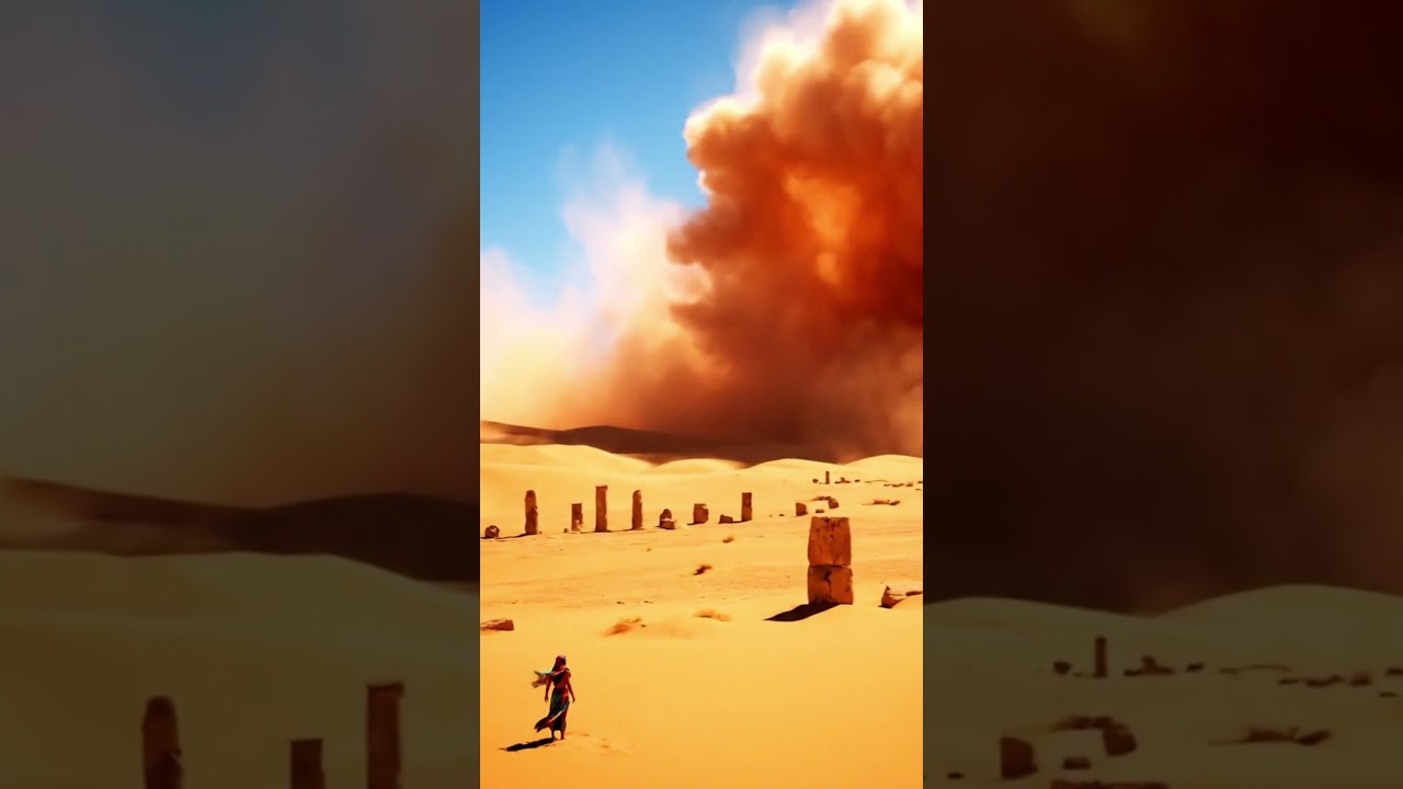 What Happens When a Giant Sandstorm Hits Ancient Ruins?