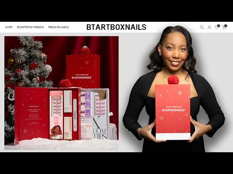 Trying The Btartboxnails 2025 Christmas Box