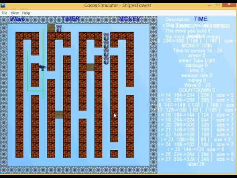 Pathfinding_Agent(Lua and Cocos2DX) - YouTube