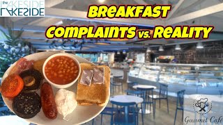Full English Breakfast at Lakeside Café, Breakfast Complaints vs. Reality