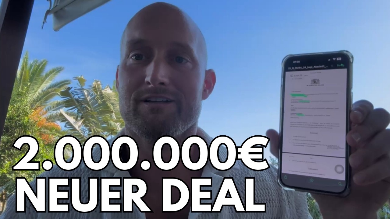 Mein neuer 2 Mio Deal! Tim Gabel & Inscope21 100 Tage Challenge Tag 9