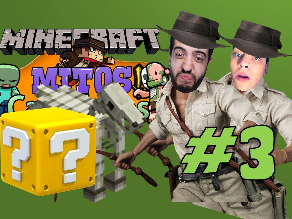 MINECRAFT: MITOS CAÇADORES #3: ABRINDO CAIXAS DAS SURPRESAS, CAVALO ESQUELETO E EXPLORANDO O MAPA! - YouTube
