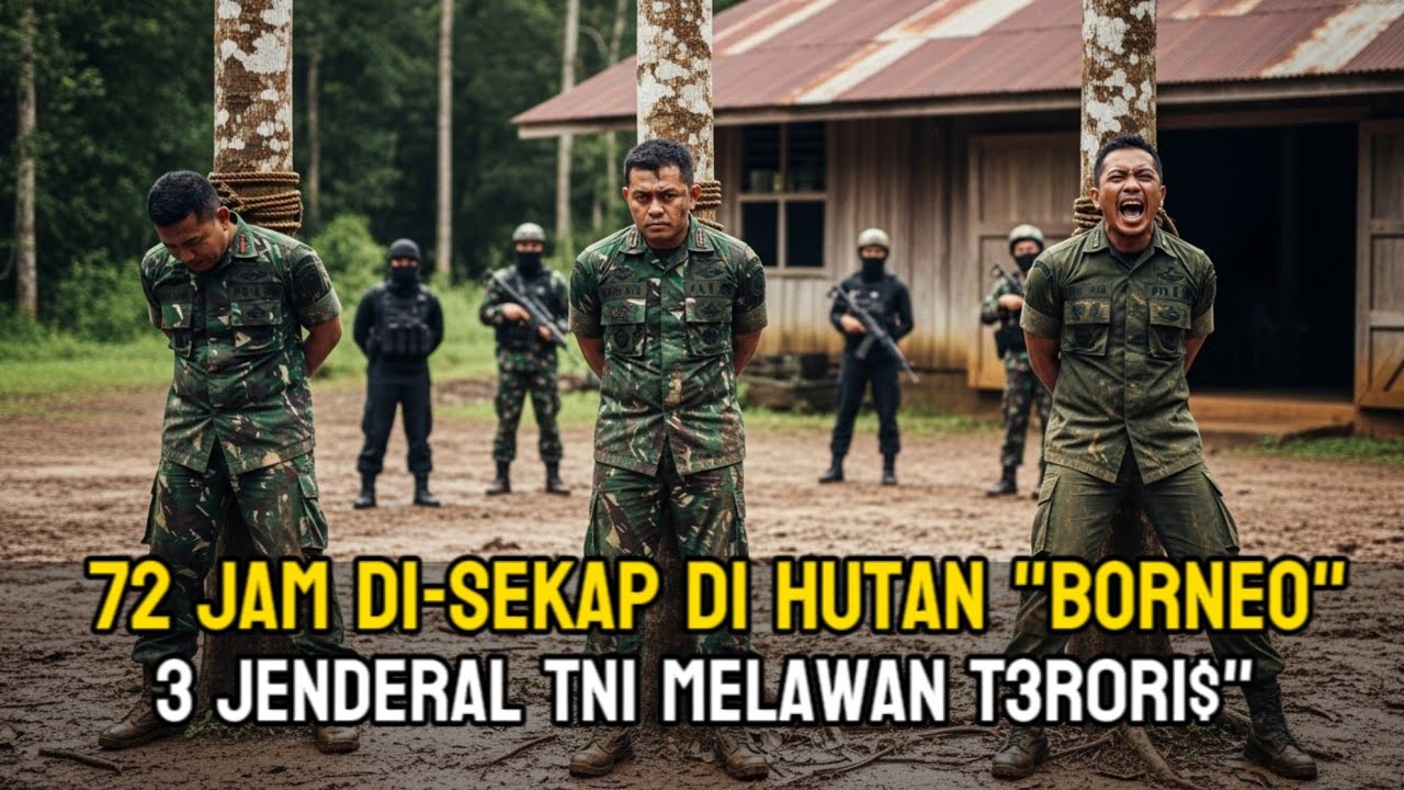 MISI RAHASIA TERBONGKAR‼️ 3 JENDERAL TNI JATUH KE TANGAN MAFIA TER0R!!S‼️