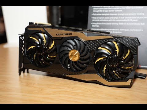 CES 2019: MSI's RTX 2080 Ti Lightning Z Graphics Card