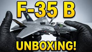 Avião De Metal F-35 B Lighting 2, Miniatura Escala 1:72, Unboxing!