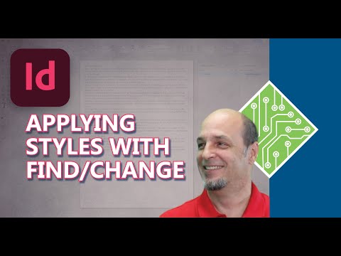 Applying InDesign Styles