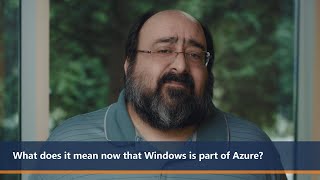 What does it mean for Windows now that it is part of Azure? | One Dev Minute